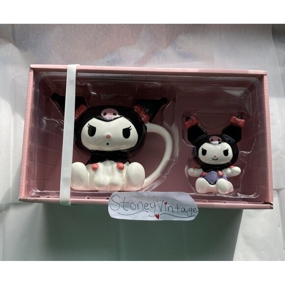Sanrio Other - Sanrio Kuromi Mug and Figurine Set - BN Hello Kitty and Friends Blue Sky